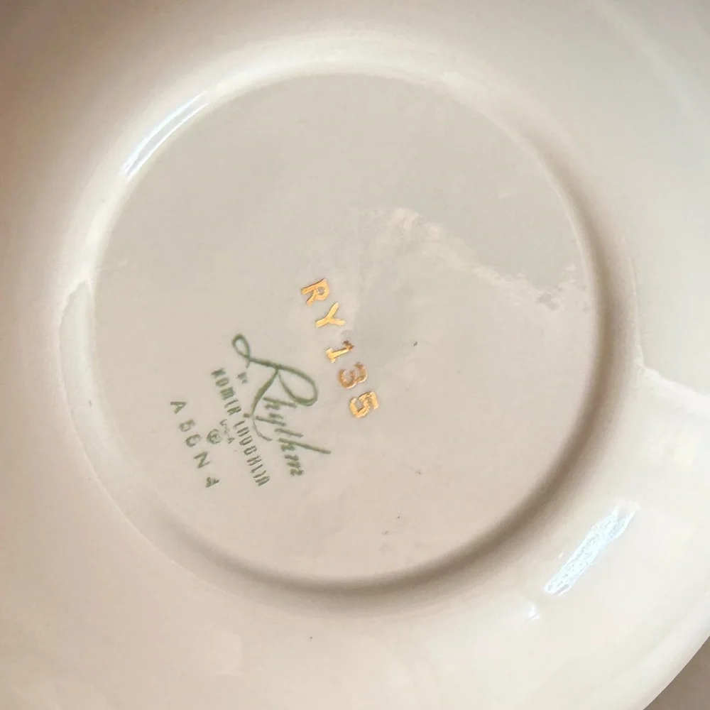 MCM Homer Laughlin Rhythm Vegetable Bowl